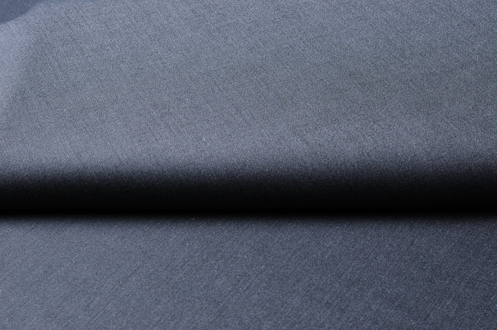 Gray Woollen Blend Fabric